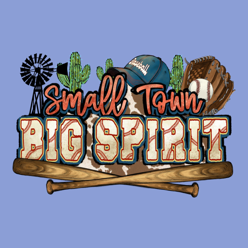 Small Town Big Spirit Baseball Long Sleeve Tee by HowdyJamesFarm | Teevron