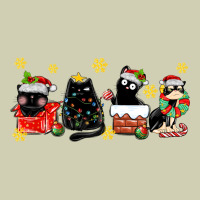 Christmas Cats Heavy Core Tee | Teevron