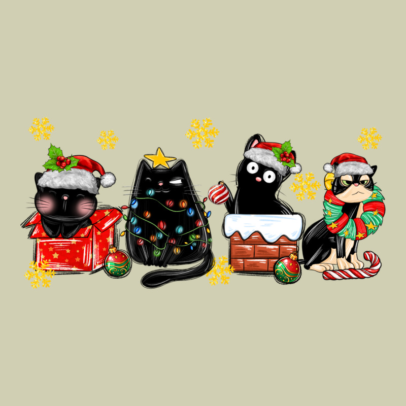 Christmas Cats Heavy Core Tee by MaliasSmallBusiness | Teevron