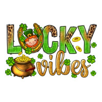 St. Patricks Day Lucky Vibes Premium Tee | Teevron