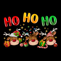 Ho Ho Ho Reindeer Heavy Core Tee | Teevron