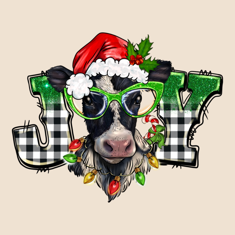 Christmas Joy Black And White Cow Urban Hoodie by BarkalooDesign | Teevron