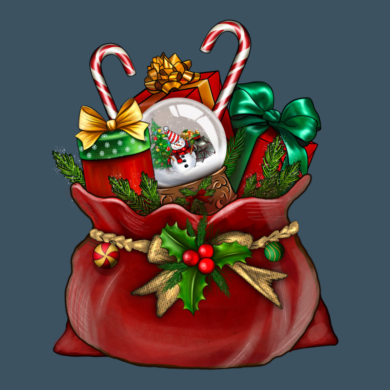 Chrismas Santa Claus Bag Urban Heavy Tee by NancyCooperArtShop | Teevron