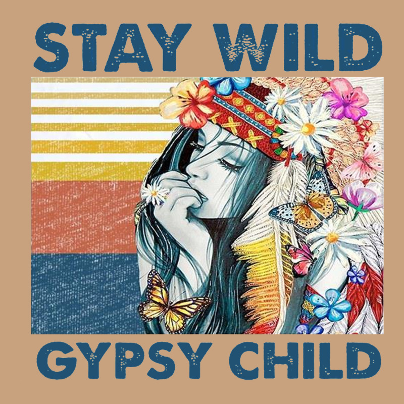 Stay Wild Gypsy Child Letter Rainbow Vintage Tee by artisFamous | Teevron