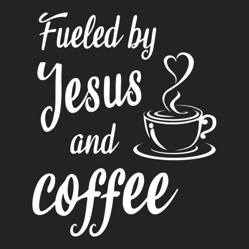 Fueled By Jesus And Coffee Vintage Tee by artisFamous | Teevron