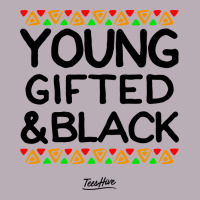 Young Gifted And Black African American Men Vintage Tee | Teevron