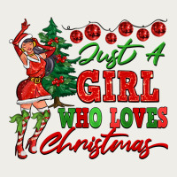 Just A Girl Who Loves Christmas Zipper Hoodie | Teevron