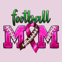 Football Mom Breast Cancer Ladies Tee | Teevron