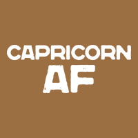 Capricorn Af Zodiac Sign Vintage Tee | Teevron