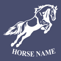 Personalised Horse Printed Equestrian Riding Cob Jumping Rider Horse Vintage Tee | Teevron