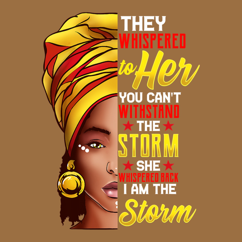 Black History Month Shirt African Woman Afro I Am The Storm T Shirt Vintage Tee by artisFamous | Teevron