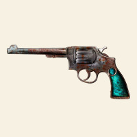 Revolver Handgun Vintage Tee | Teevron