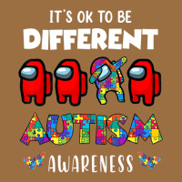 A.mong Us It's O.kay To Be Different Autism Awareness T Shirt Vintage Tee | Teevron