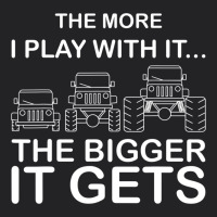 Cool The More I Play With It...the Bigger It Gets Men Women T Shirt Vintage Tee | Teevron