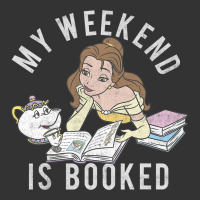 beauty and the beast belle my weekend is booked t shirt | Teevron