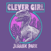 Distressed Teal Raptor Clever Girl T Shirt Vintage Tee | Teevron