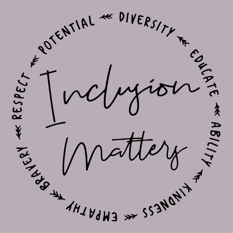 Inclusion Matters With Empathy Bravery Respect Vintage Tee by artisFamous | Teevron