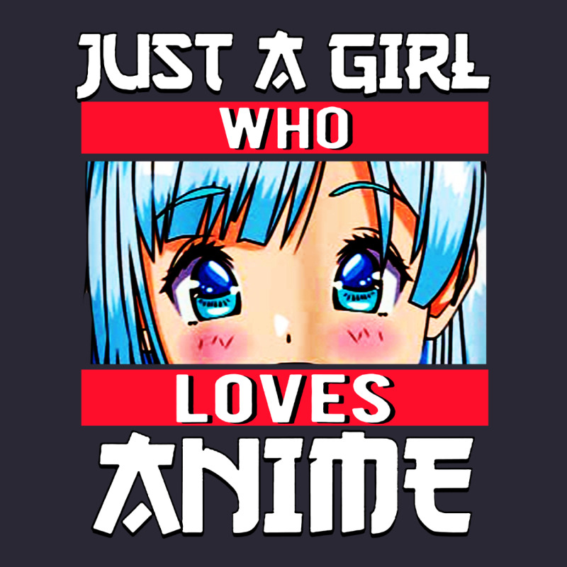 Just A Girl Who Loves Anime Japanese Cute Vintage Tee by artisFamous | Teevron