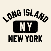 Long Island Ny Gym Style Distressed Amber Print Vintage Tee | Teevron