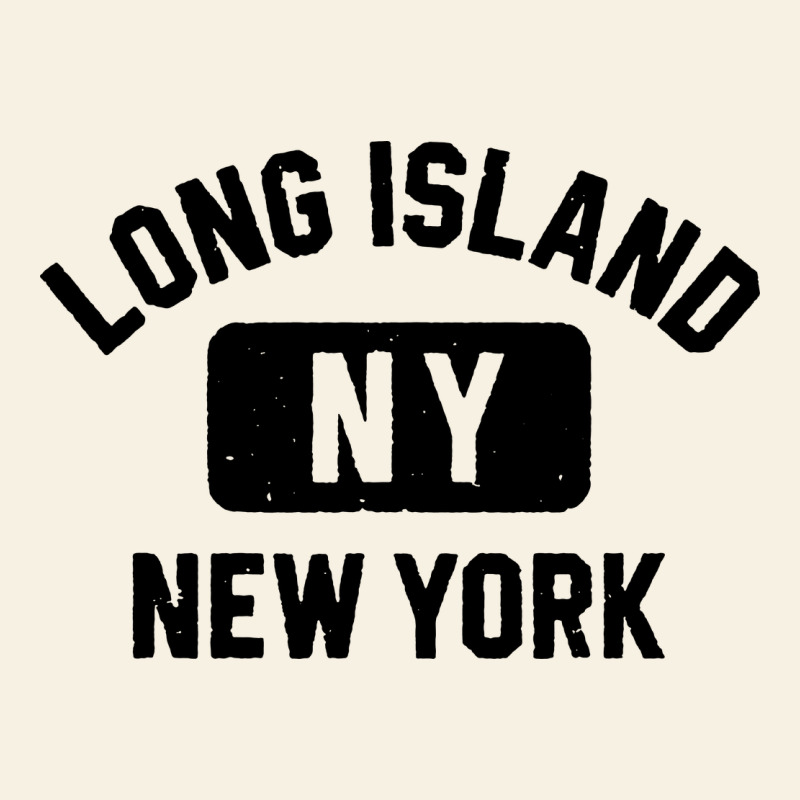 Long Island Ny Gym Style Distressed Amber Print Vintage Tee by artisFamous | Teevron