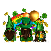 St. Patrick's afro gnomies with rainbow | Teevron