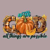 With God All Things Are Possible Vintage Hoodie | Teevron