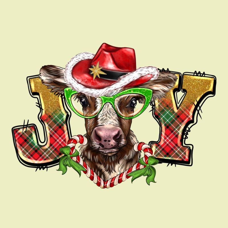 Christmas Joy Baby Cow Urban Hoodie by BarkalooDesign | Teevron