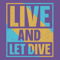 Live And Let Dive Retro Style Vintage Tee | Teevron