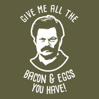 Ron Tv Show Parks Swanson - Bacon & Eggs Vintage Tee | Teevron