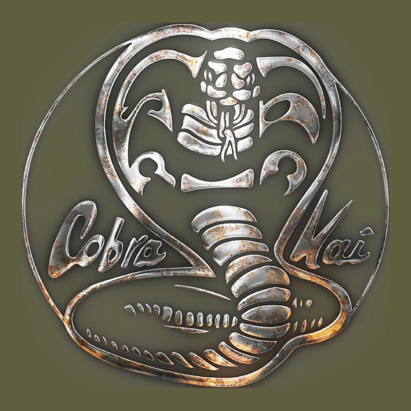 Cobra K.a.i Rusted Steel Snake Lo Go Graphic T Shirt Vintage Tee by artisFamous | Teevron