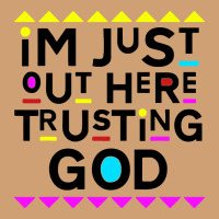 I'm Just Out Here Trusting God Vintage Tee | Teevron