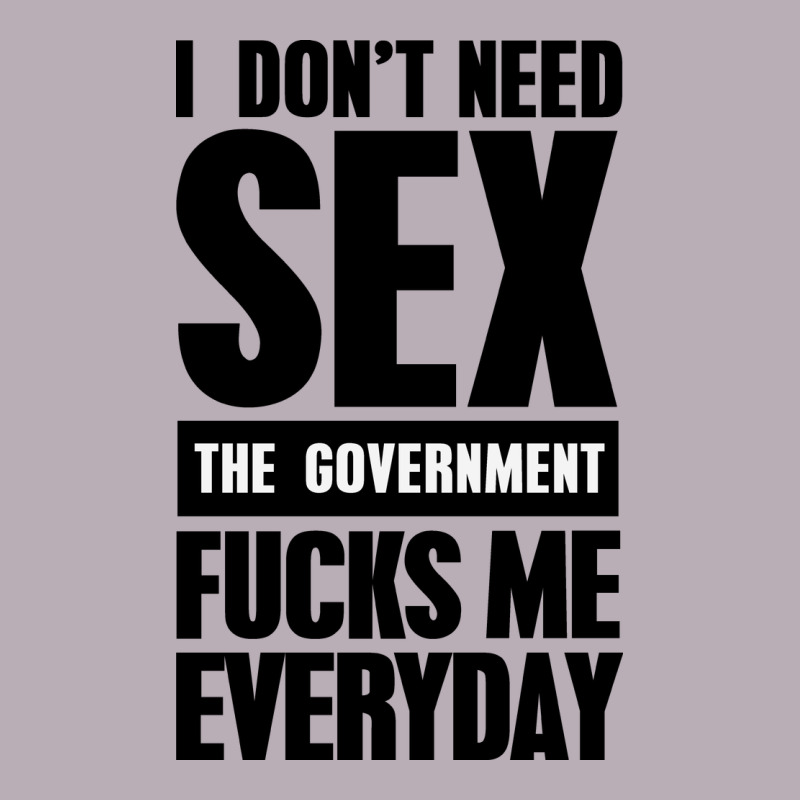 I Don't Need Sex Vintage Tee by artisFamous | Teevron