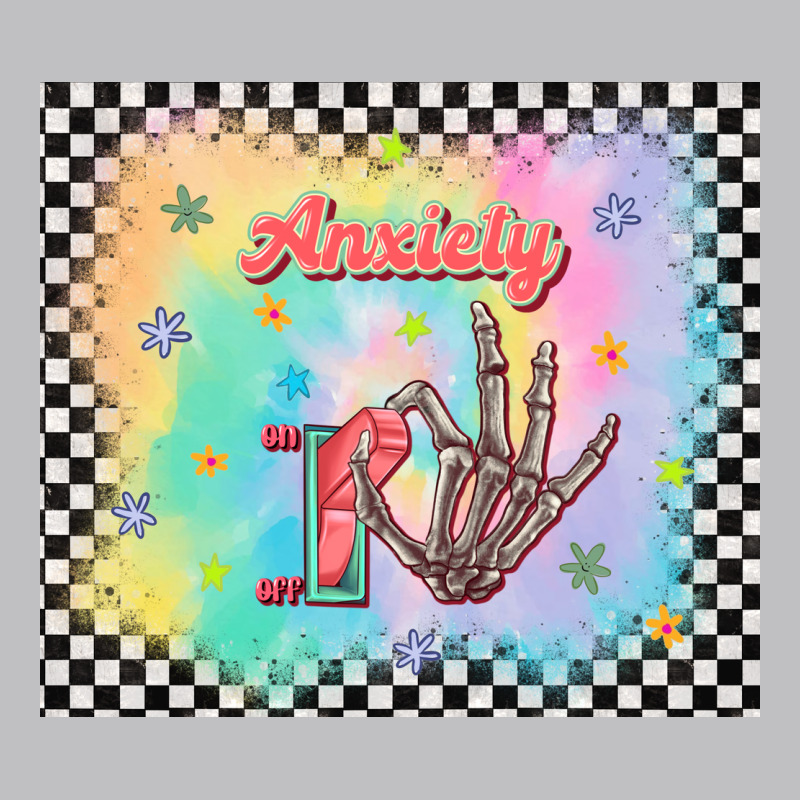 Anxiety On Tumbler Long Sleeve Tee by TumblerDesignByShophia | Teevron
