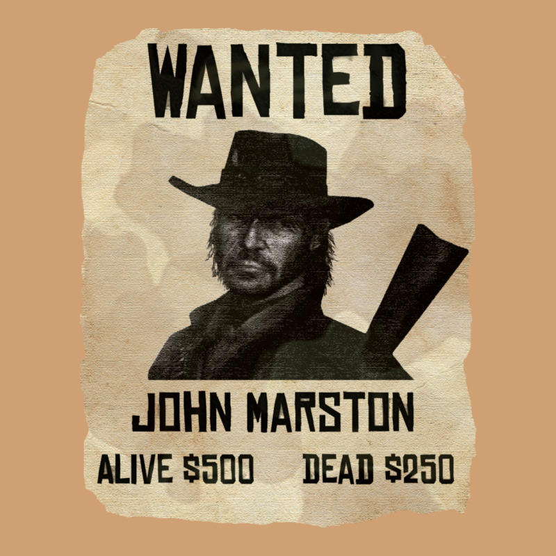Red Dead Redemption 2 Red Moon Cowboy Wanted John Marston Vintage Tee by artisFamous | Teevron
