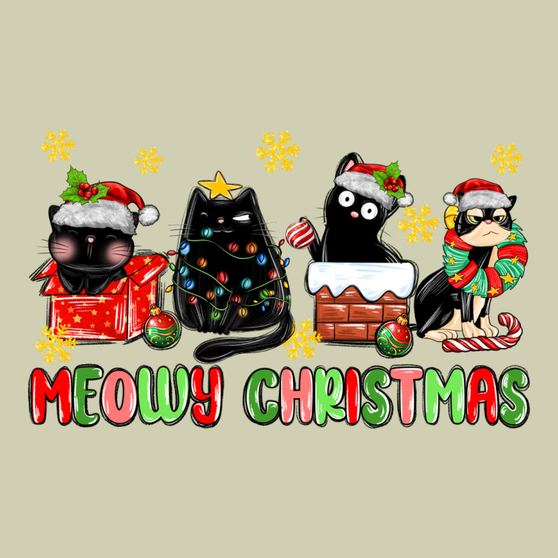 Meowy Christmas Cats Heavy Core Tee by MaliasSmallBusiness | Teevron