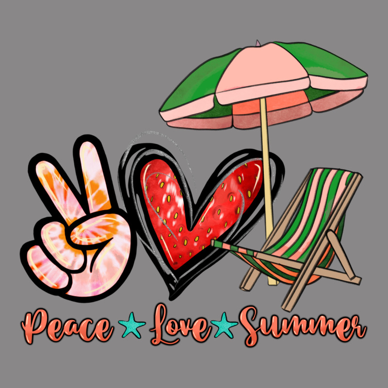 Peace Love Summer Vintage Tee by NancyCooperArtShop | Teevron
