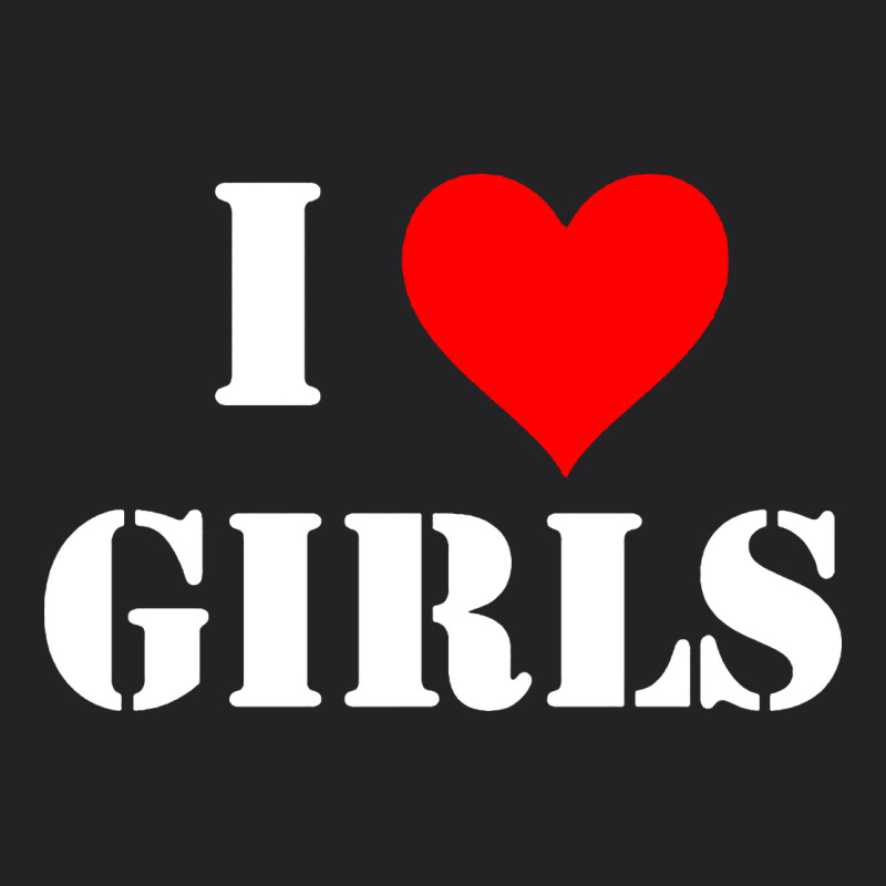 I Love Girls Vintage Tee by artisFamous | Teevron