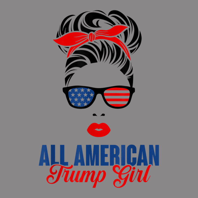 All American Trump Girl Vintage Tee by artisFamous | Teevron
