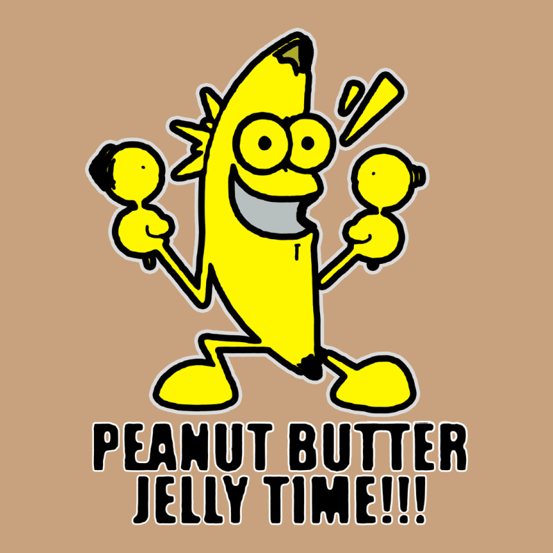 Peanut Butter Jelly Time Banana Vintage Tee by artisFamous | Teevron