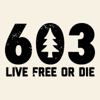 Live Free Or Die 603 Tree Vintage Tee | Teevron