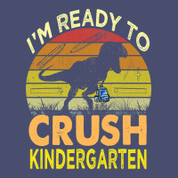 I'm Ready To Crush Kindergarten Dinosaur Back To School Kids T Shirt Vintage Tee | Teevron