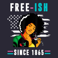 Juneteenth Free Ish Since 1865 Black Vintage Tee | Teevron