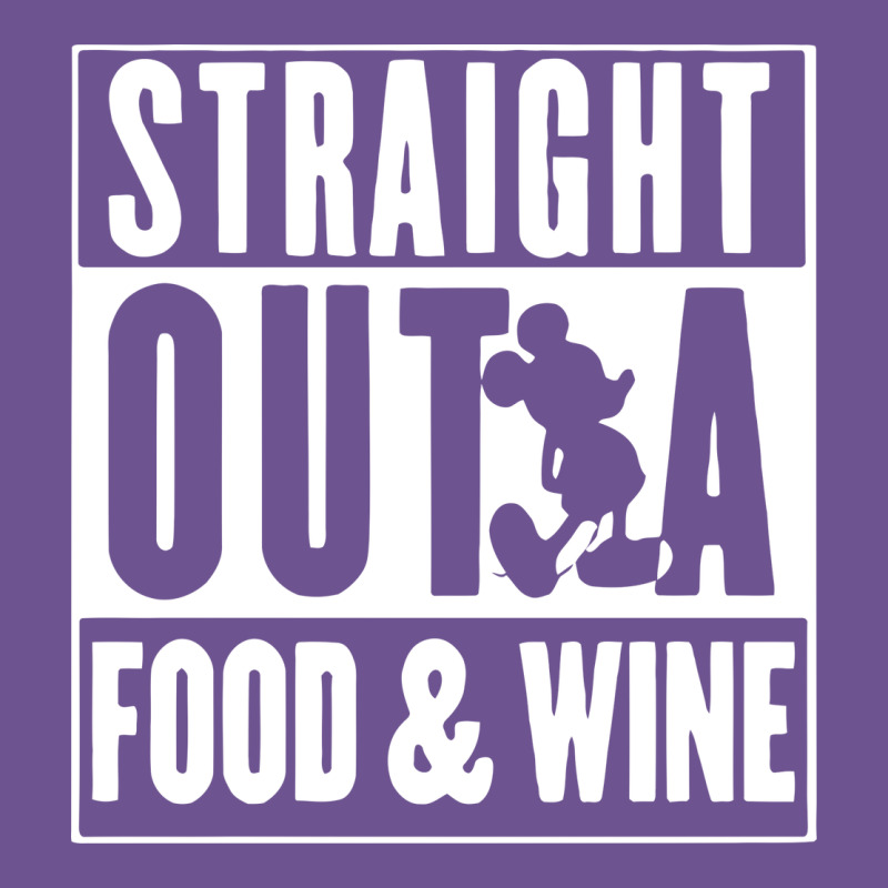 Straight Out A Food And Wine Vintage Tee by artisFamous | Teevron