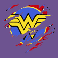 Tear Off Wonder Woman Shield Vintage Tee | Teevron