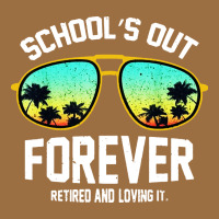 School Out Forever Retired Teacher Retro Summer Vintage Tee | Teevron