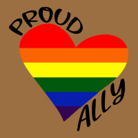 Proud Ally Lgbt Heart Gay Pride Month Vintage Tee | Teevron