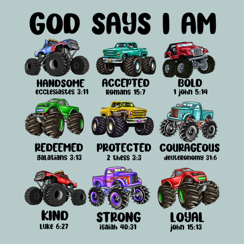 God Says I Am Heavy Core Tee by MaliasSmallBusiness | Teevron