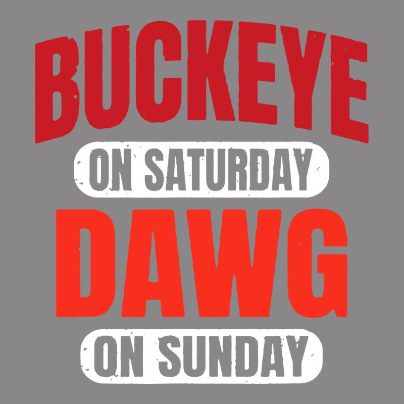 Buckeye On Saturday Vintage Tee by artisFamous | Teevron