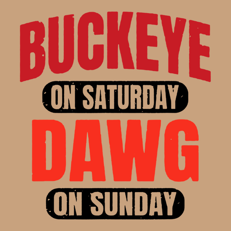 Buckeye On Saturday Vintage Tee by artisFamous | Teevron