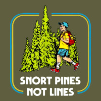Snort Pines Not Lines Funny Boy Going To School Vintage Vintage Tee | Teevron